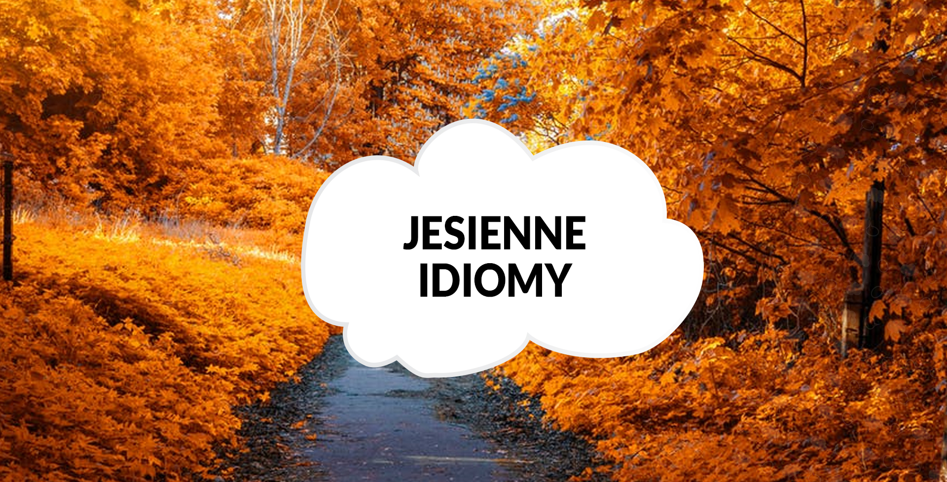 jesienne idiomy angielski